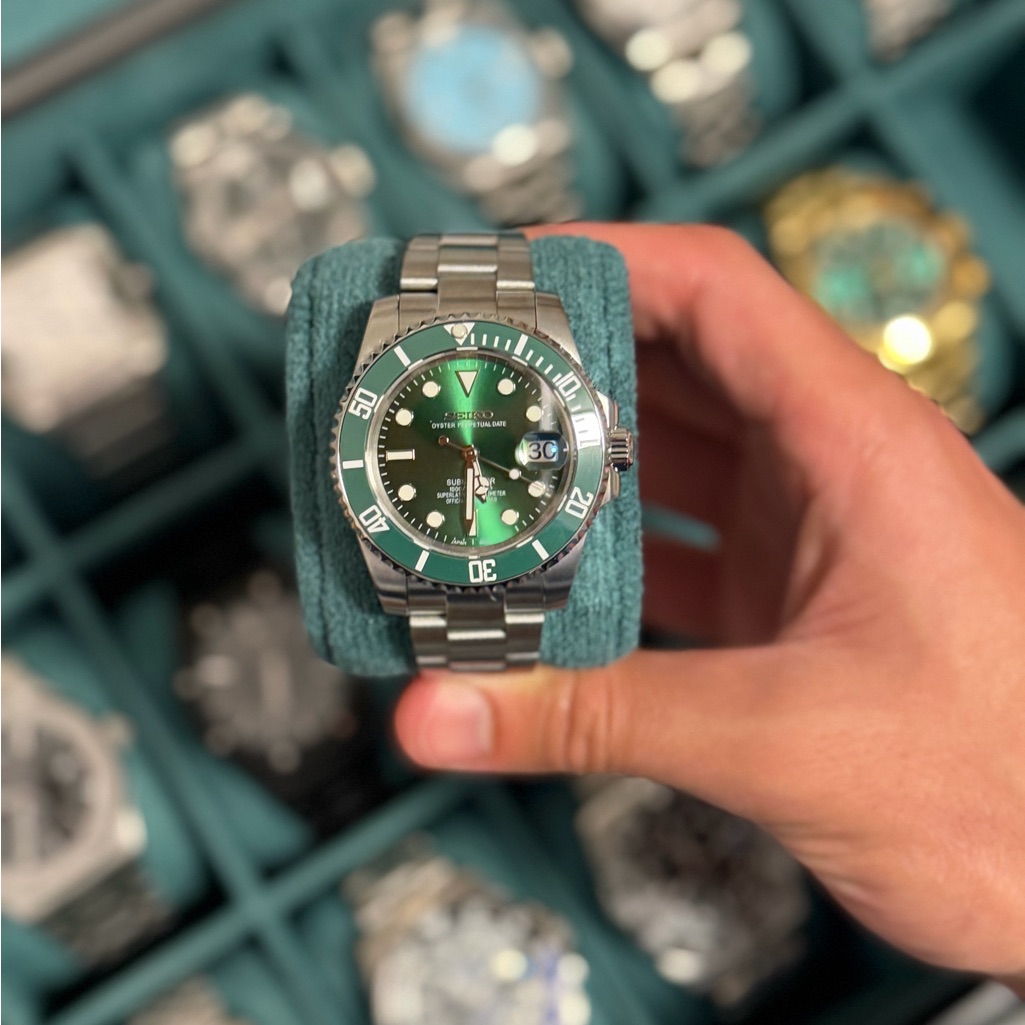Seiko Mod Submariner Hulk